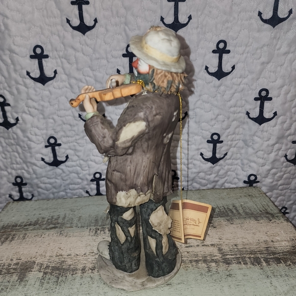 Vintage (1984) Limited Edition Emmett Kelly Jr. "No Strings Attached" Figurine - Picture 3 of 10